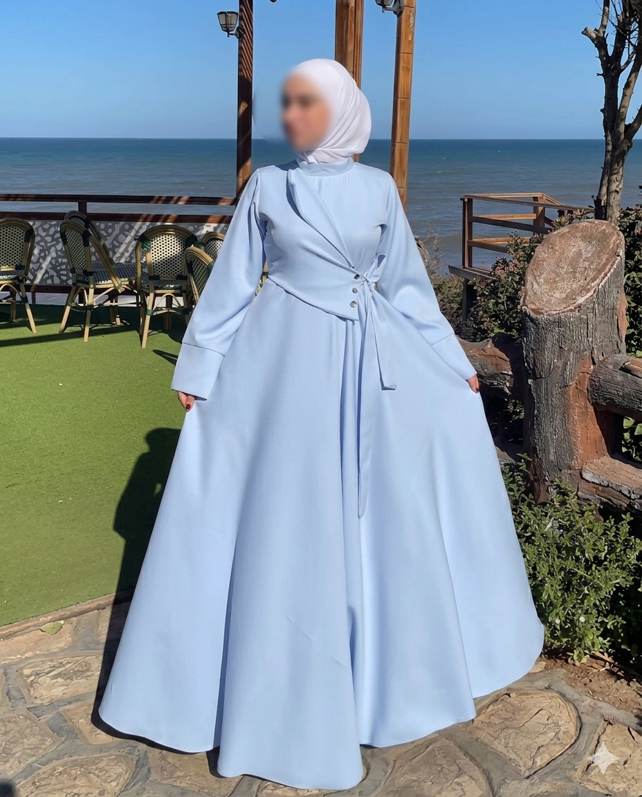Robe Élégante (فستان أنيق) – Matjarridaa | Collection Printemps