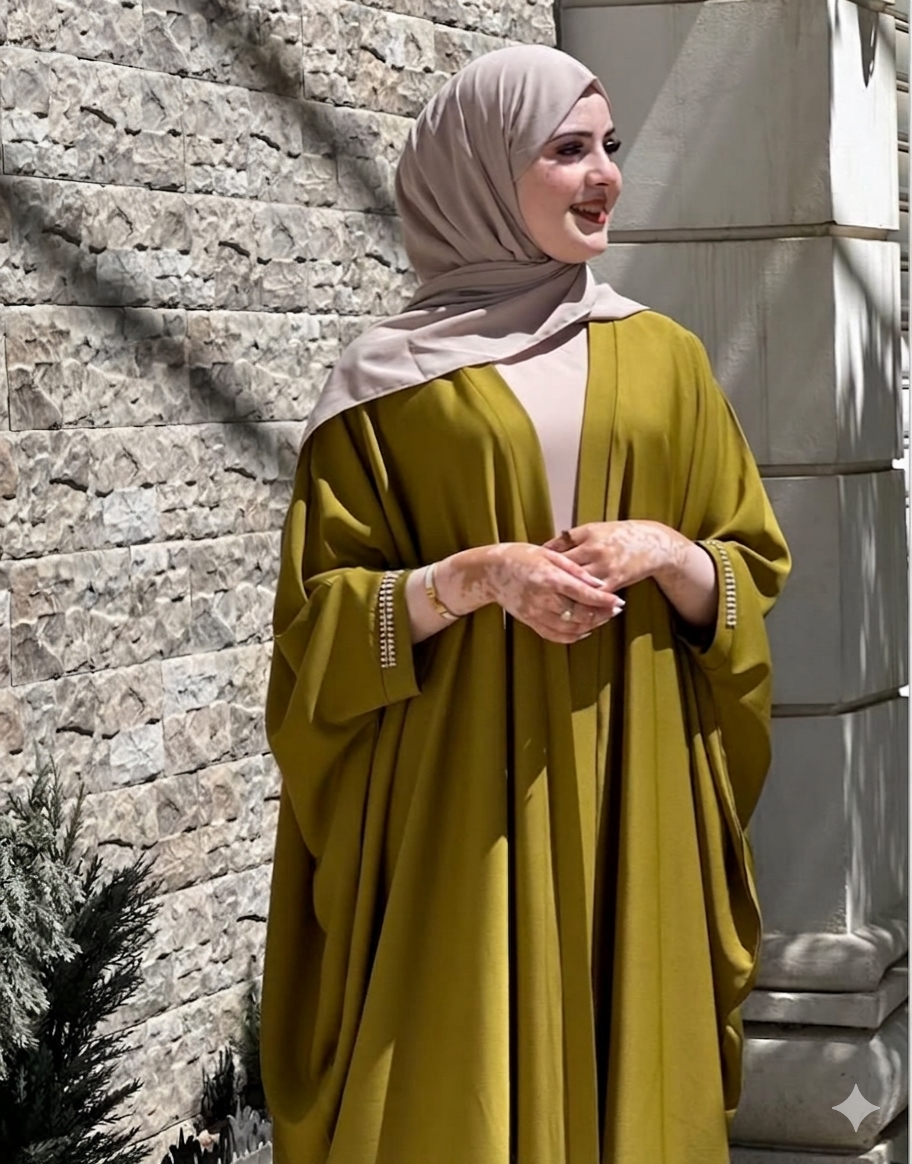 عباية فاخرة بإطلالة راقية تخليك تبرزي بأناقة لا مثيل لها (2pyas)✨
