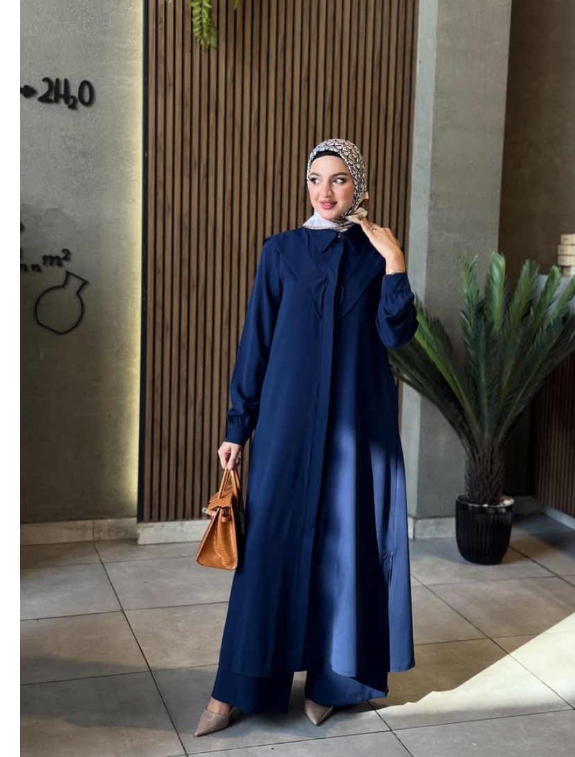 👗 طقم أنيق وعصري 🌸