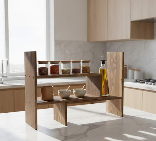 المنظّم الخشبي الذكي – 3 استعمالات في قطعة وحدة