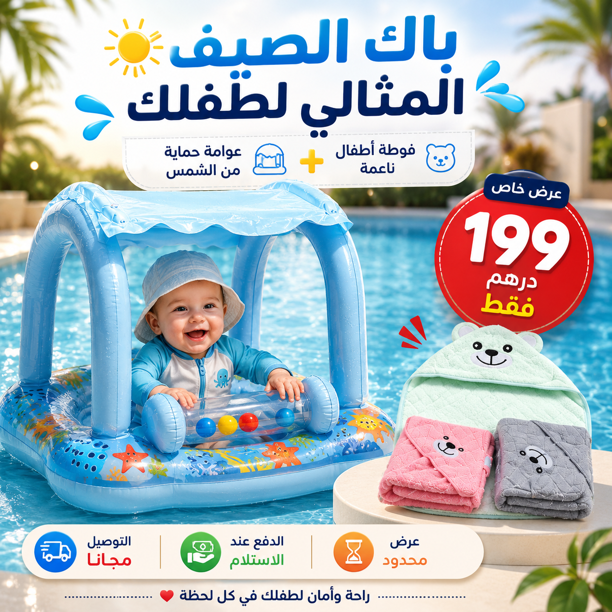 🌞 باك الصيف المثالي للأطفال 🌞