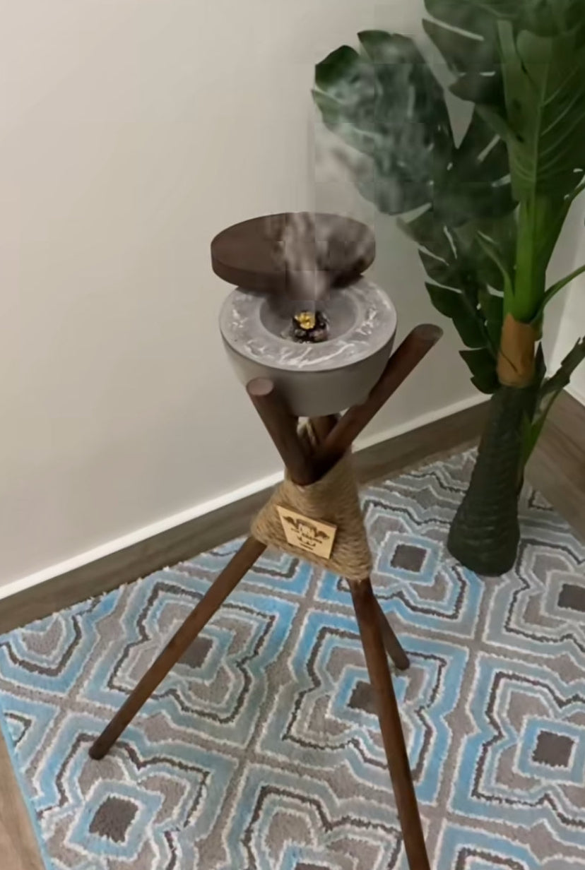 مبخرة فاخرة بتصميم عصري… لتعطير منزلك بذوق راقٍ ✨