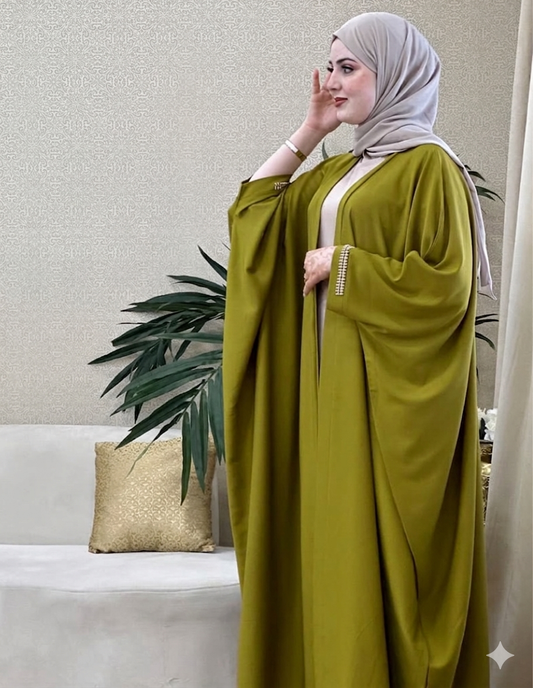 عباية فاخرة بإطلالة راقية تخليك تبرزي بأناقة لا مثيل لها (2pyas)✨