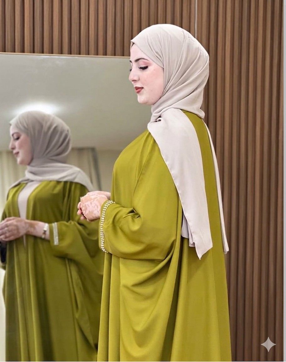 عباية فاخرة بإطلالة راقية تخليك تبرزي بأناقة لا مثيل لها (2pyas)✨