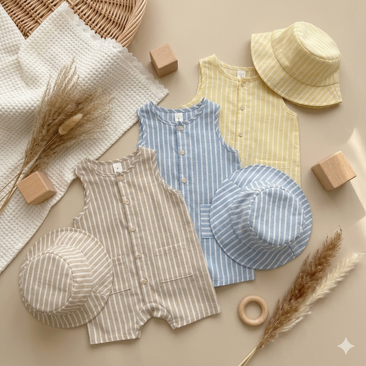 ✨ Pack 3 لبسات للبيبي – كل نهار لوك جديد 👶