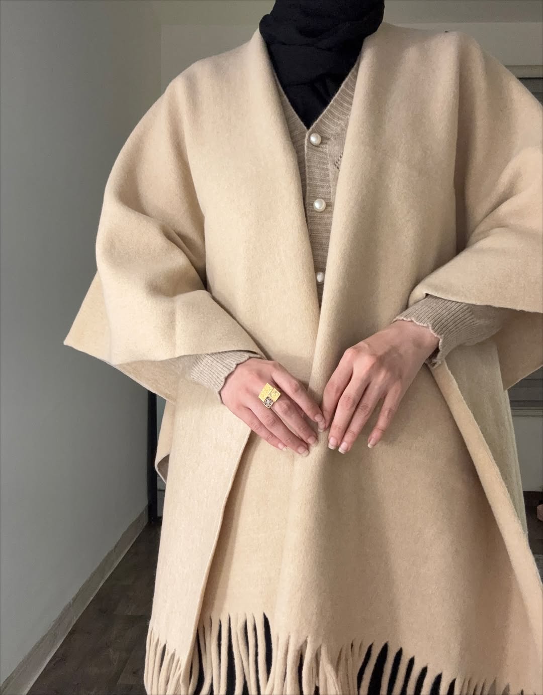 🧣 كاب شتوي راقي – دافئ، أنيق، وعملي