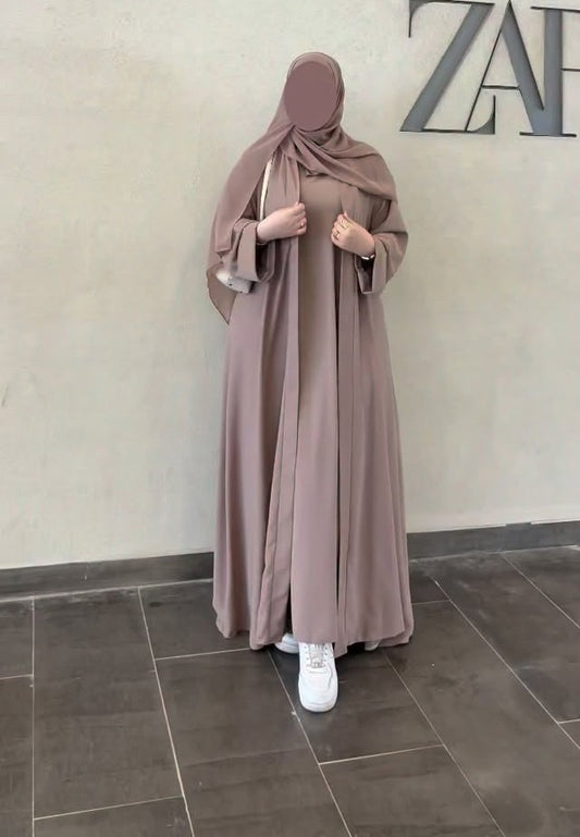 🌸 عباية Soft Flow الأنيقة 🌸