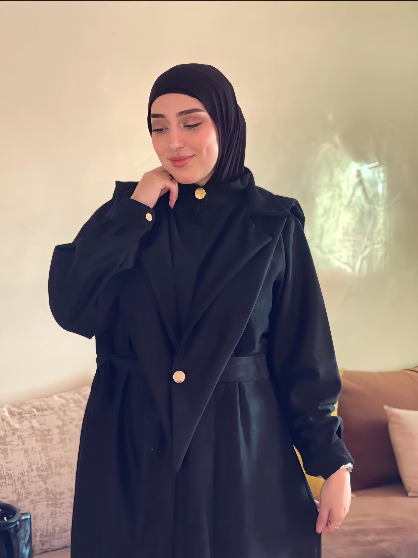 ✨ عباية فودان – السخونة والراحة فلبسة وحدة! ✨